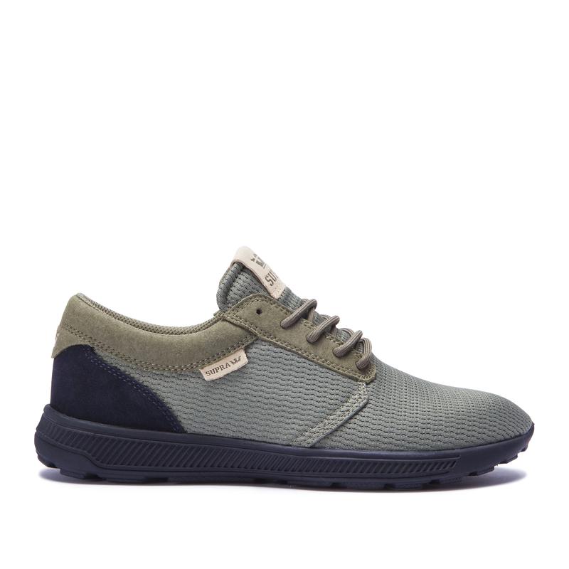 Zapatillas Bajas Supra Argentina Hombre - HAMMER RUN Verde Oliva (AIRZQ-5273)